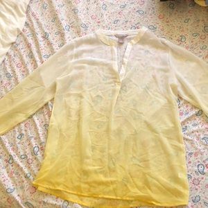 Ombré banana republic long sleeve